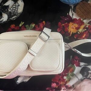 Michael Kors Cream Crossbody Bag
